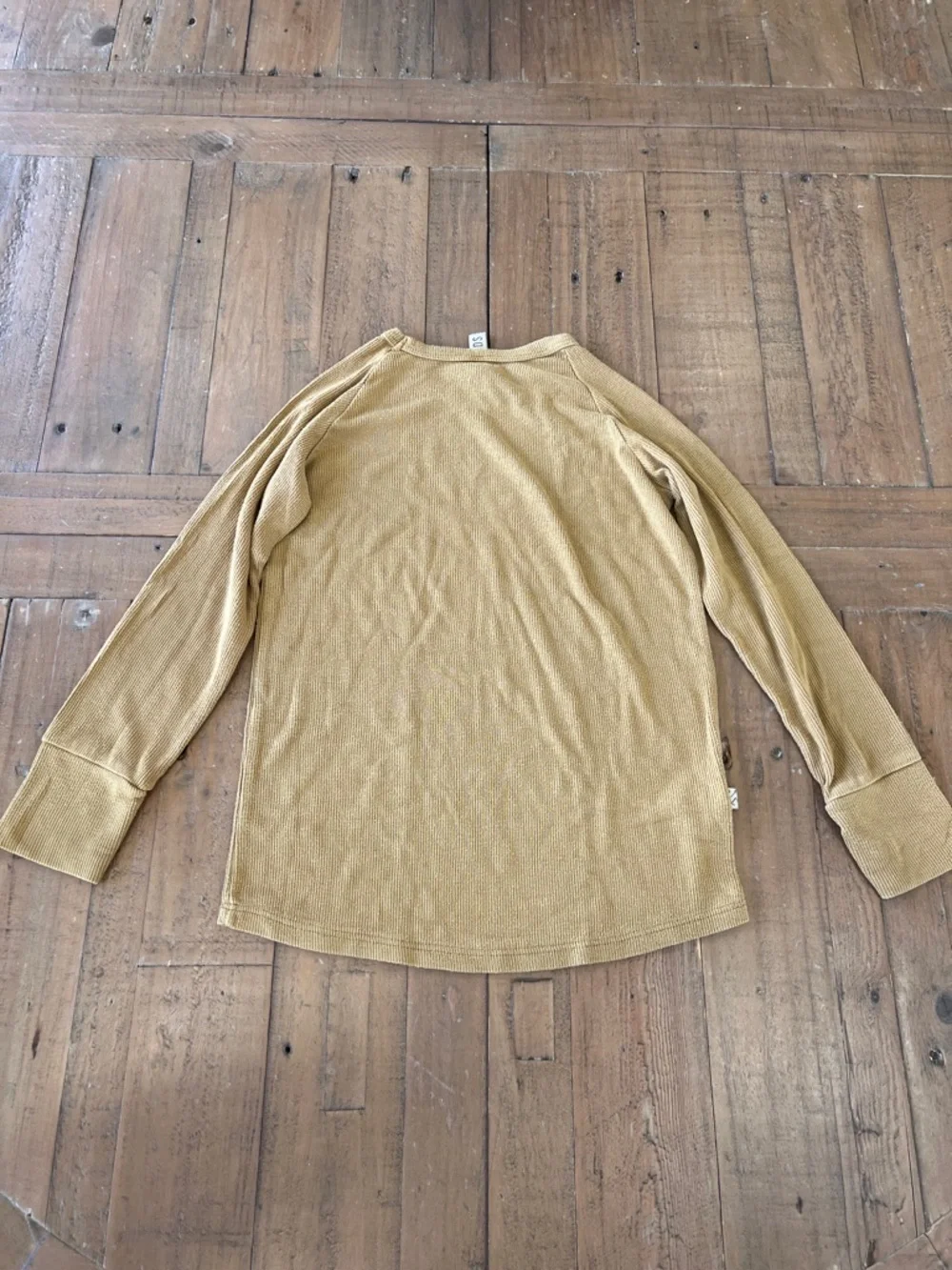 Childhoods clothing mustard ribbed pants and long sleeve top set 5T